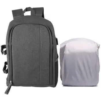 

mochila dslr Outdoor Large Travel DSLR SLR Camera Backpack Waterproof Anti-theft Nylon Bag w/ USB Port lens pouch