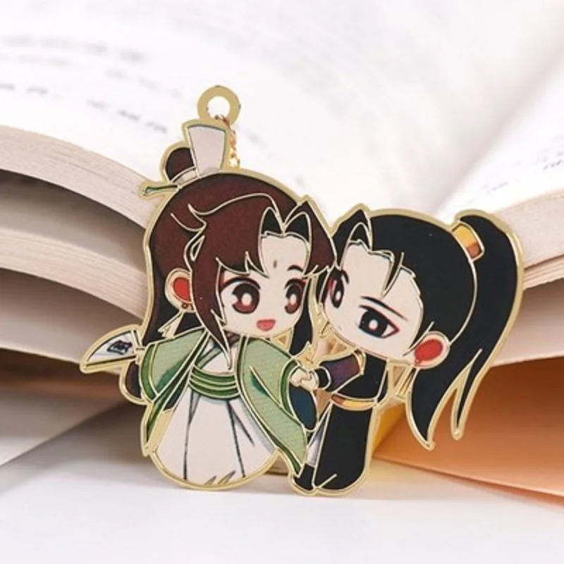 The Untamed Mo Dao Zu Shi Grandmaster of Demonic Cultivation Wei Wuxian Lan Wangji Metal hollowing Bookmark