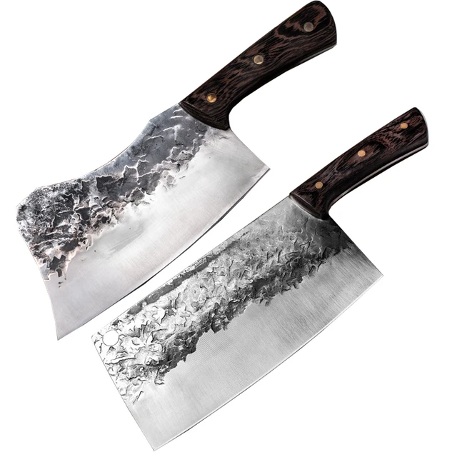 Kitchen Knife Forged Meat Cleaver Chef knife Cooking Butcher Chopper Large  12.5