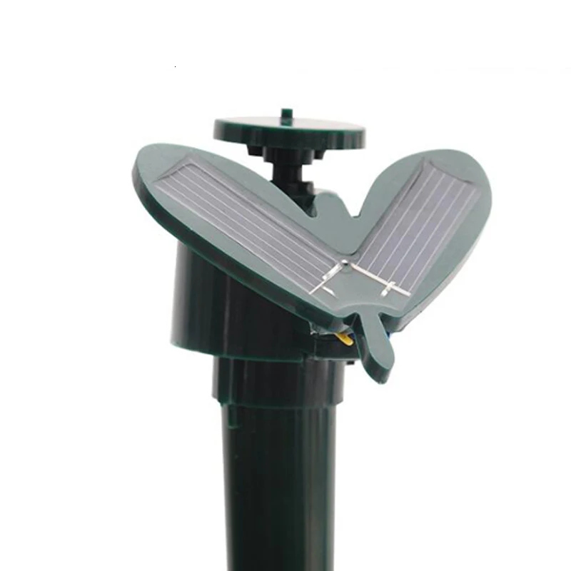 Vibration Solar Power Rotating Butterfly Dancing Flying Butterflies Hummingbird Garden Decoration Solar Power Toys for kids toy (2)