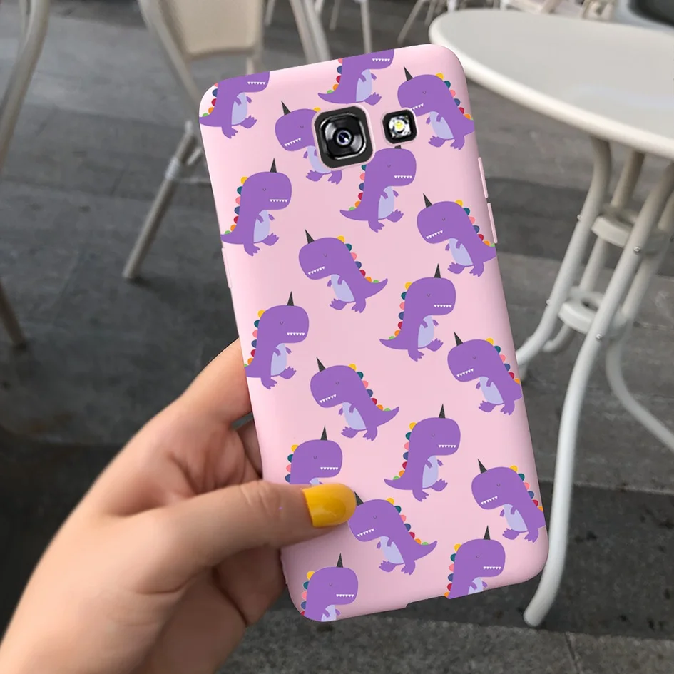 Cute Anime Panda Phone Case - Shockproof Cover for Samsung Galaxy A5 Series
