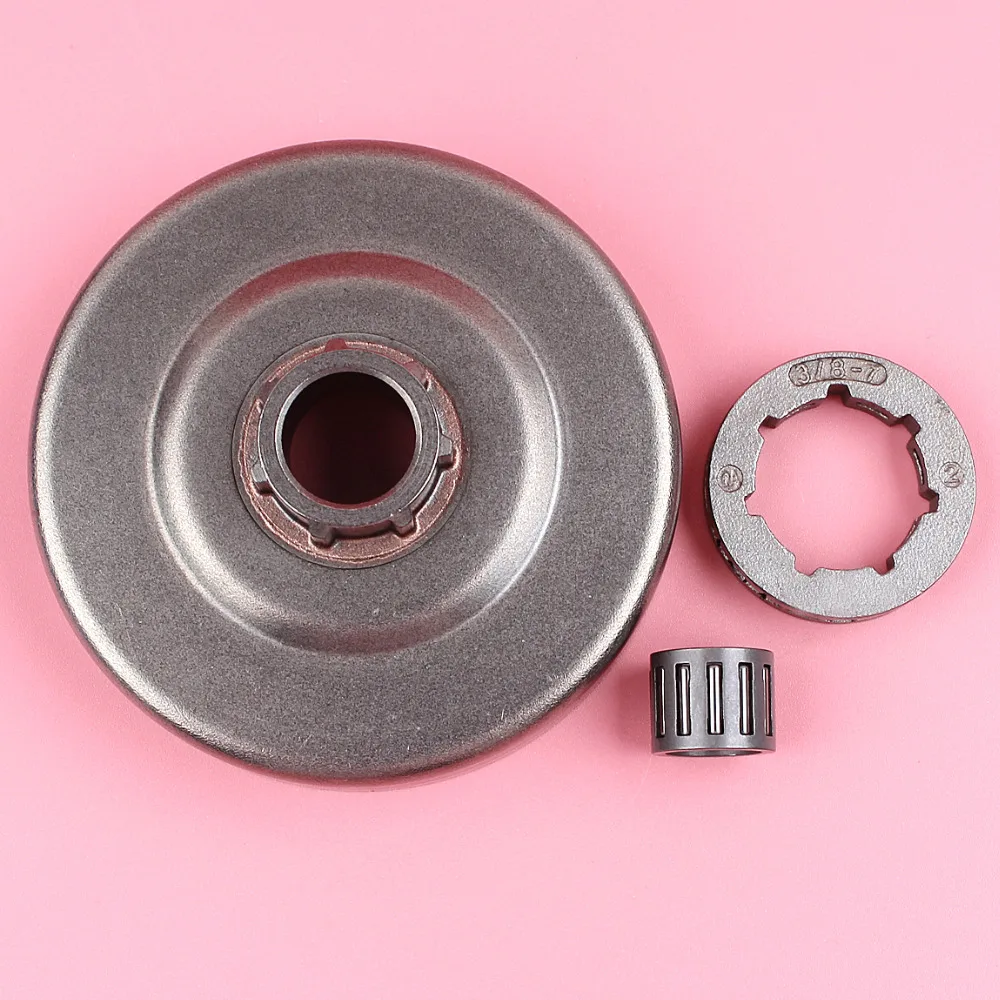 『Cheap!!!』- Clutch Drum 3/8 7 Teeth ID 22mm Sprocket Rim Needle
Bearing For Husqvarna 362 365 371 372 Chainsaw Spare Tool Part бензопила