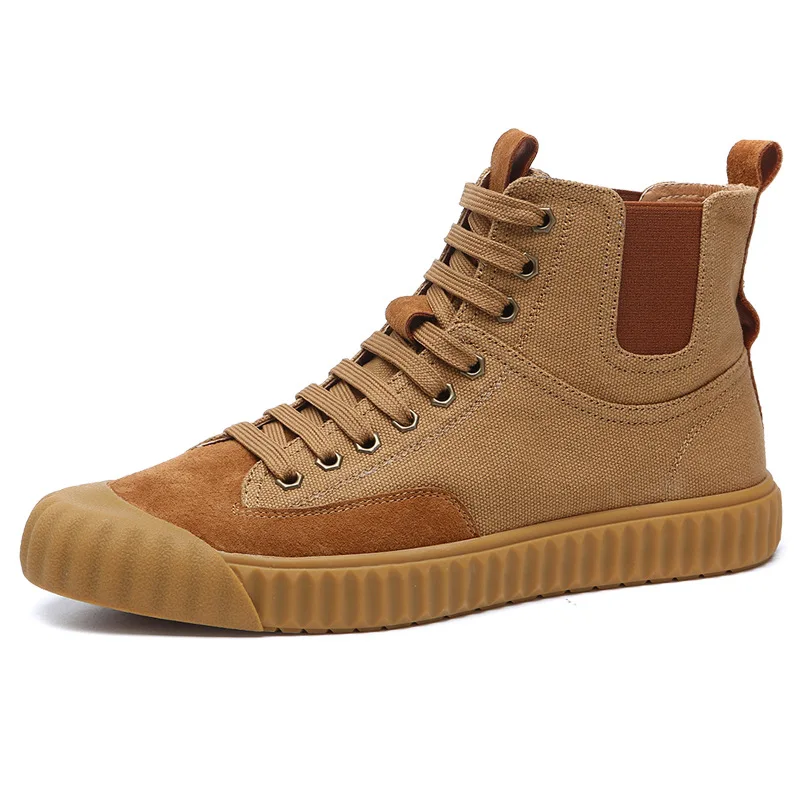 2020 Spring Ins Fashion Shoes Men Boots High top Sneakers Man Canvas Shoes Cool Young Men Street Shoes A2008