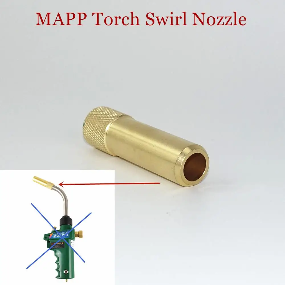 Nozzle Torch-Head Turbo-Propane MAPP HVAC Brazing-Accessories Self-Ignition Gas-Welding-Torch
