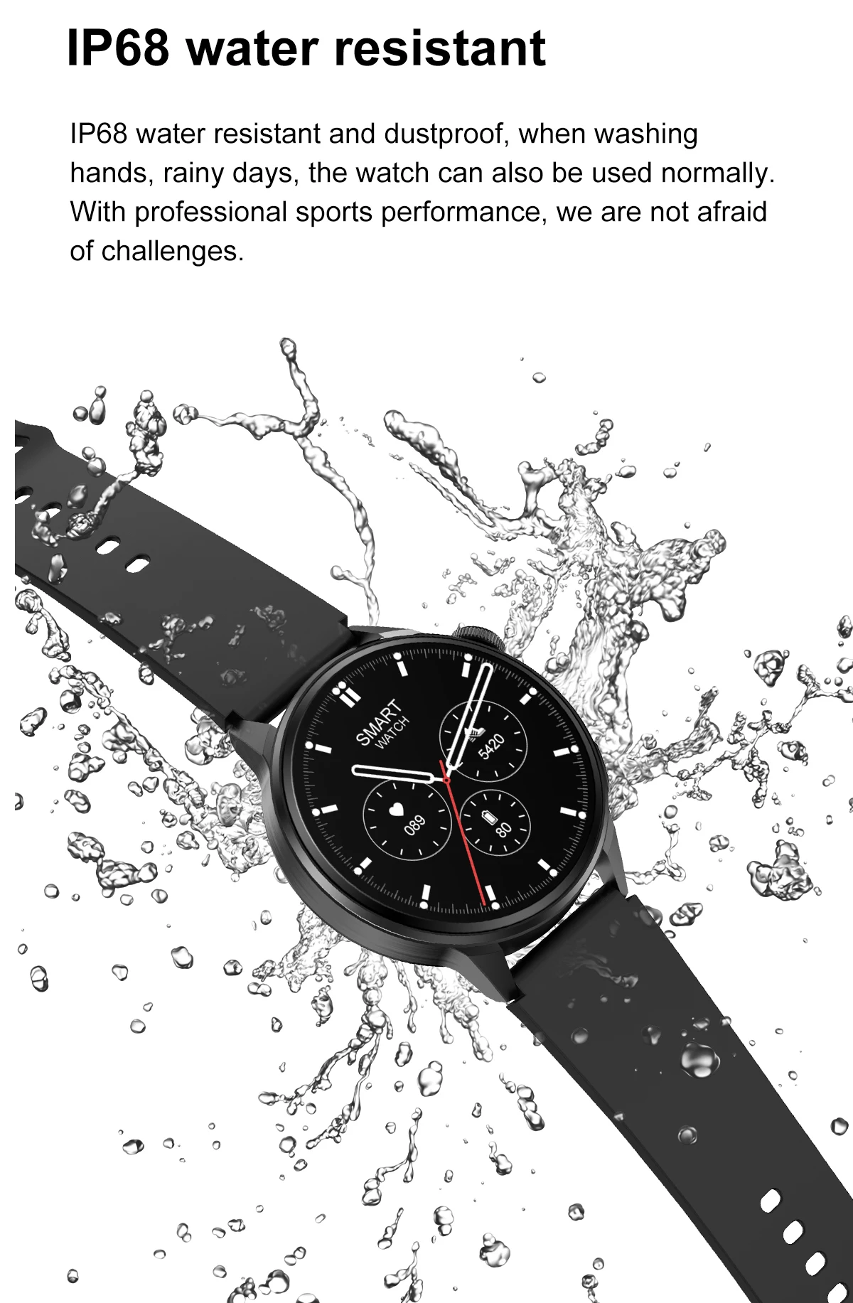 Call GPS Trilha de movimento Esportes Smartwatch Samsung Android IOS
