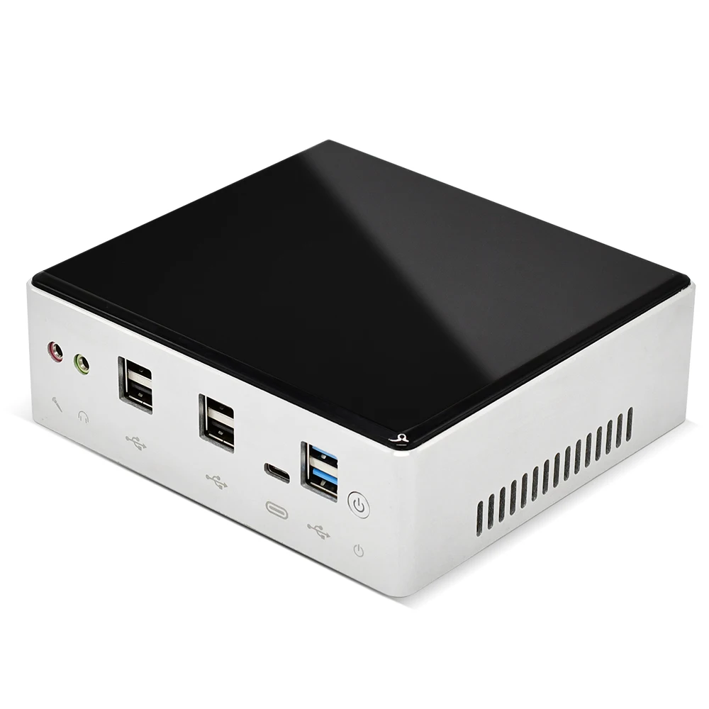 2020 Новый 10th Gen 2 Lan Мини ПК Intel i7 10510U i5 8250U 4 Core * DDR4 M.2 NVMe NUC компьютер Win10 Pro Linux Wi Fi USB C DP