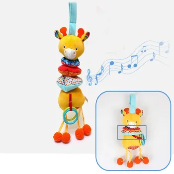 

Baby Rattles Toys Musical Mobiles The Bed Bale Bed Pram Toy Newborn Baby Stuffed Stroller Hanging Learning Educational Toys New