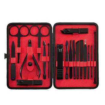 

18Pcs Nail Clippers Delicate Portable Durable Lightweight Manicure Clippers for Men