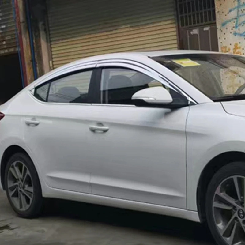 Применение для Hyundai Elantra / Avante оконный Козырек 2016 -- 2019 год покрытие сторона солнца