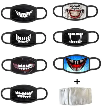 

1pc Unisex Fashion маски Earloop Mouth Face Cover Cute Pattern Aust Hanging Type Reusable Protective maschere Toiletry Kits