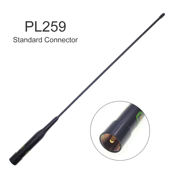 Neue NL-R2 DUAL BAND Mobile Antenne Ham Radio VHF UHF 144 / 430MHz Flexible  Peitsche PL259 Antenne für Motorola baofeng Auto Radi