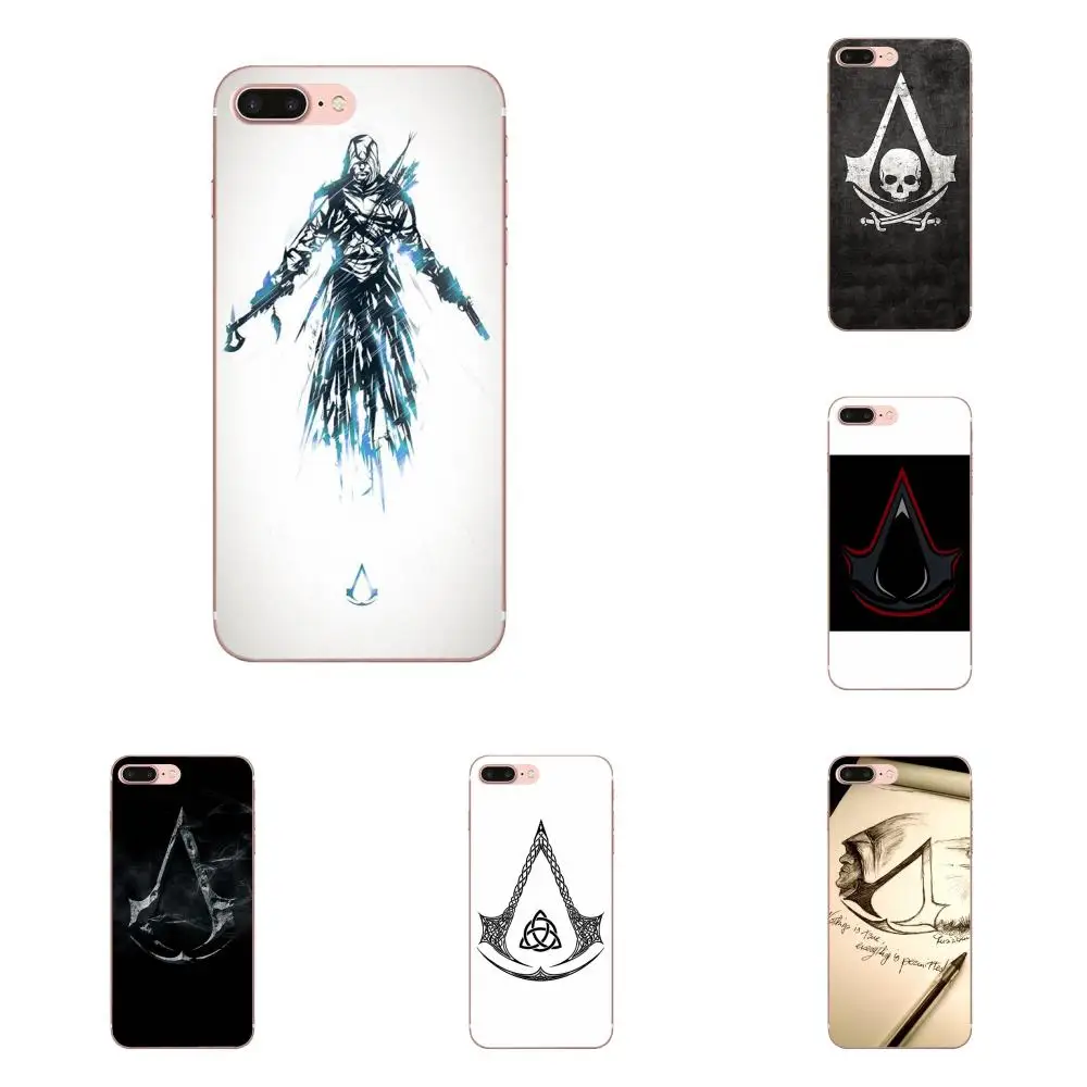 

Assassins Lexicon Creed Soft Phone Case For Apple iPhone 4 4S 5 5C 5S SE 6 6S 7 8 Plus X XS Max XR