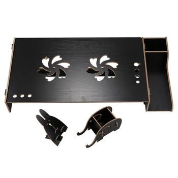 

Wooden Computer Monitor Heightening Shelf, Laptop Shelf, Desk Storage Box, Keyboard Storage, Desktop Storage Box