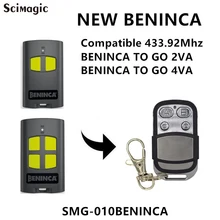 BENINCA TO GO 2VA передатчик дистанционного управления fob BENINCA TO GO 4VA 433mhz удаленный гаражный прокатный код