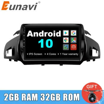 

Eunavi 2 Din Android 10 Car Radio Multimedia Stereo Video Navigation GPS For Ford Kuga 2013-2017 2din headunit IPS RDS