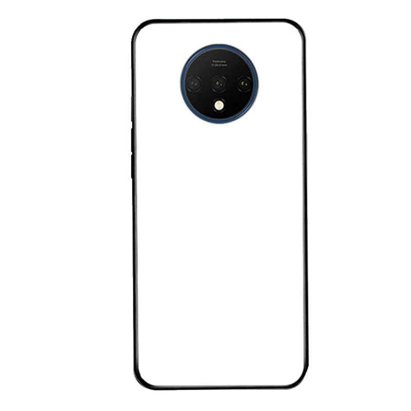 Для oneplus 7 T чехол one plus 7t 1+ 7t закаленное стекло+ TPU Edge тонкая жесткая задняя крышка для oneplus 7 T 7 T чехол oneplus 7t оболочка - Цвет: A2