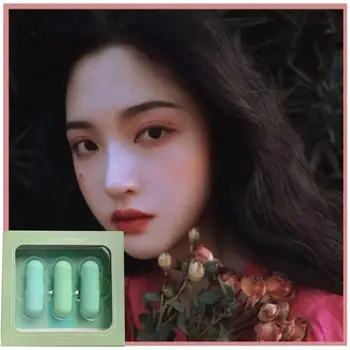 

New Mini Capsule Matte Lipstick Set Mirror Face Velvet Three-Line Lip Gloss Long Lasting Moisturizing Korean Style