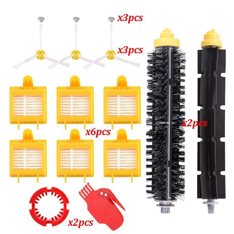 Hepa Filter Side Brush for iRobot Roomba 700 760 770 780 Vacuum Cleaner Parts us 