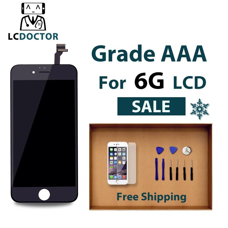 Горячая продажа AAA + lcd 4 7 дисплей с 3D сенсорным экраном дигитайзер сборка Замена