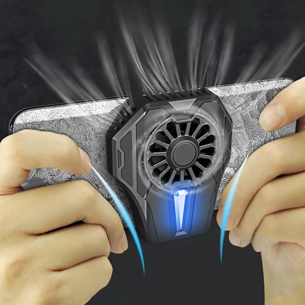 

DL01 Universal Mobile Phone Cooler Semiconductor Radiator Cooling Fan for iPhone Frozen Radiator