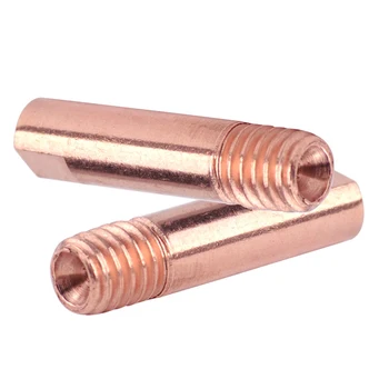 

12pcs Mig Welding Contact Tips Kit 0.9mm M6 For MB 15AK Mig Welding Contact Tube Holder Inert Nozzle Gas Diffuser