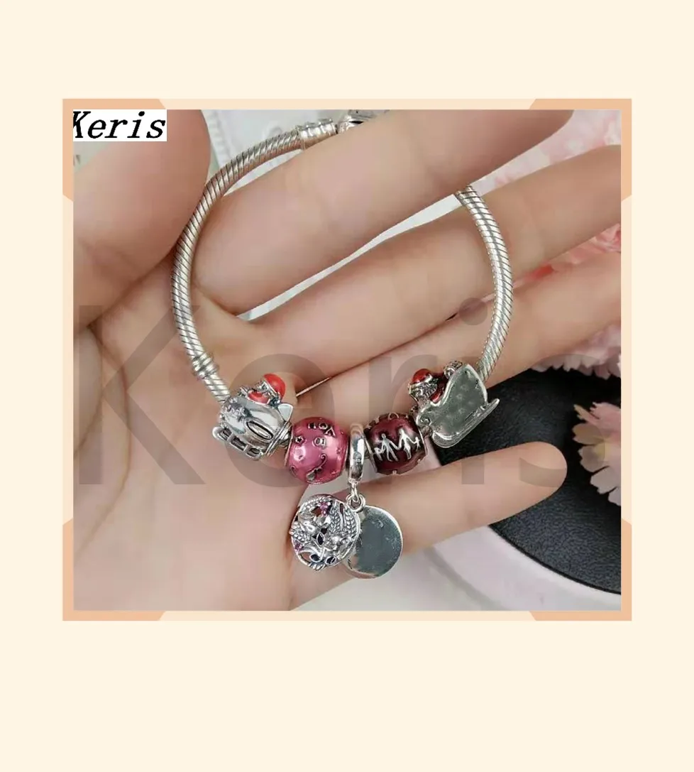 

High Quality Original 1:1 100% Silver Locomotive Design Chain Bracelet Free Delivery