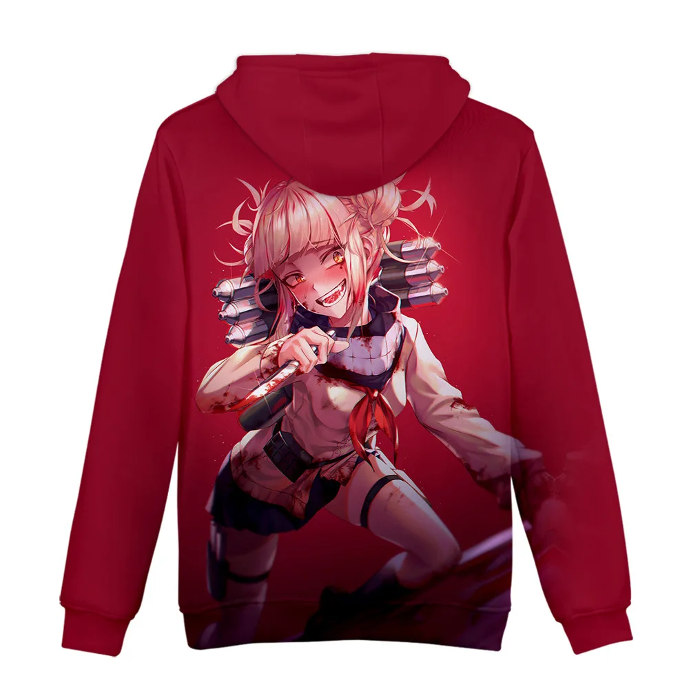 My Hero Academia Himiko Toga Anime 3D Printed Hoodies