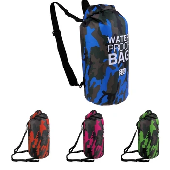 

30L Dry Bag Sack Waterproof Floating Dry Gear Bags Sack Backpack Adjustable Padded and Breathable Shoulder Straps
