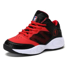 Детские кроссовки, детская Баскетбольная обувь для мальчиков, баскетбольные кроссовки в стиле ретро 1, баскетбольная спортивная обувь, детская спортивная обувь