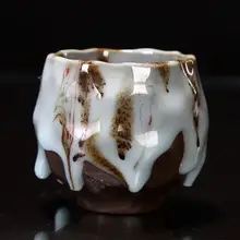 Креативная керамическая чайная чашка в китайском стиле чайный набор кунг-фу фарфоровая чашка маленькая чайная чаша китайский подарок 1 шт. чайная посуда для напитков аксессуары