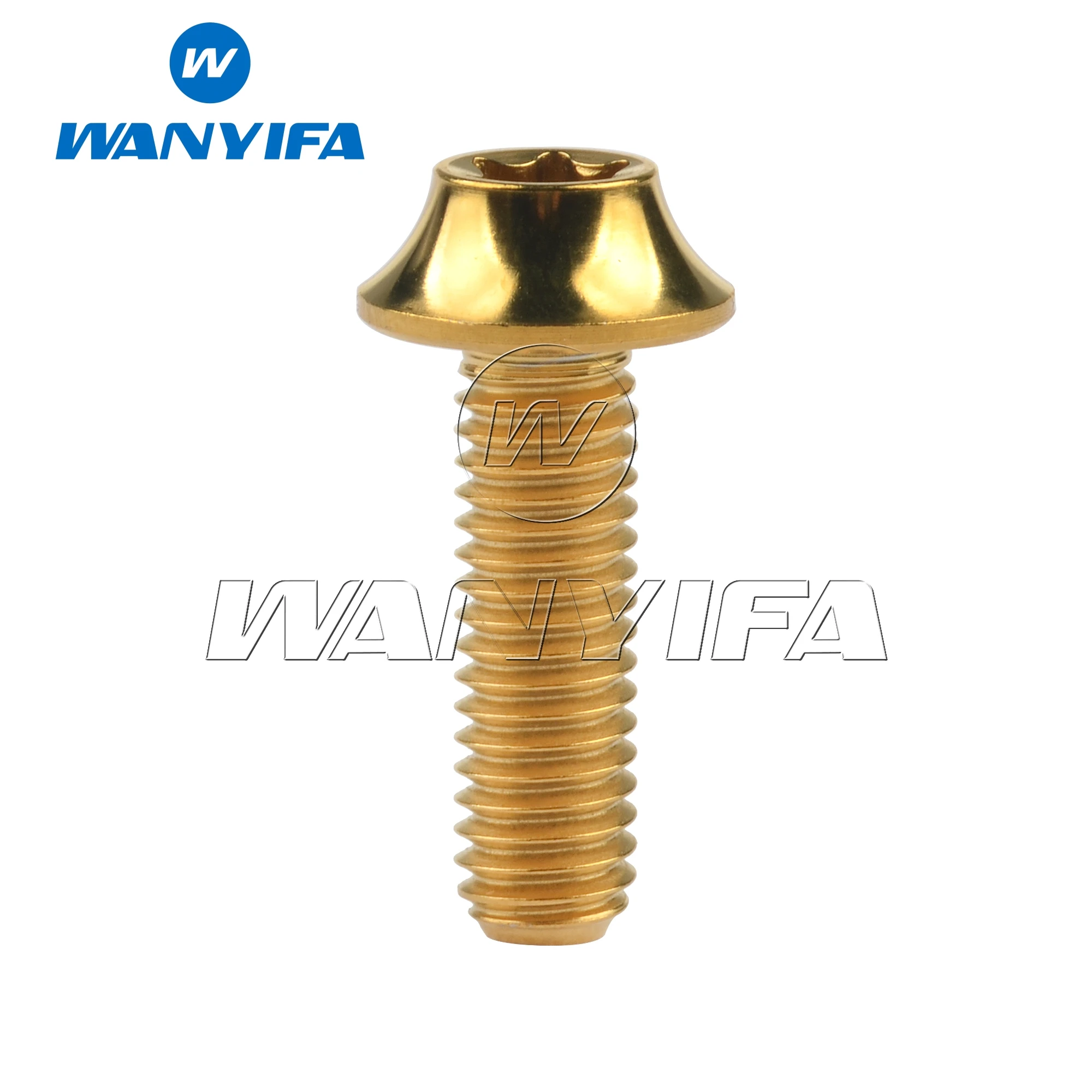 Титановый болт Wanyifa M6x 16 20 мм звездообразная головка для крепежного винта тормоза
