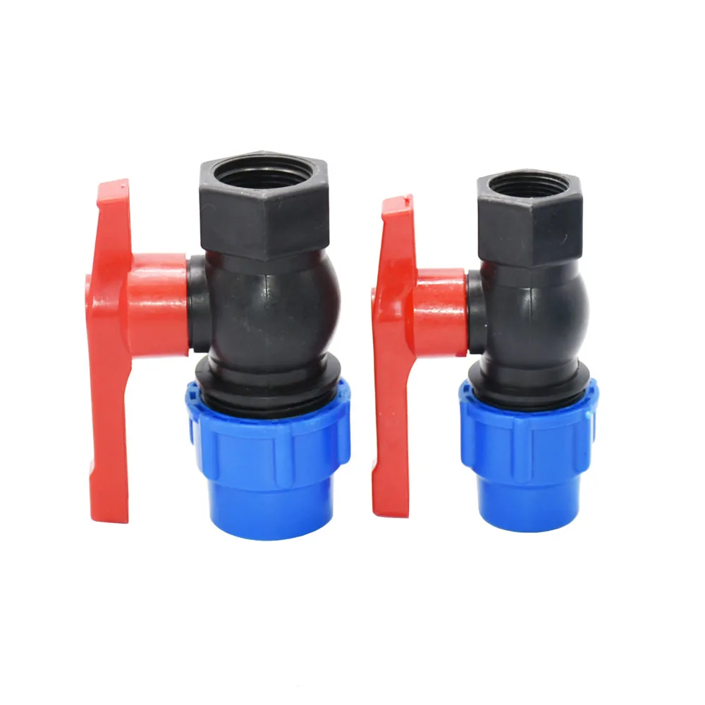 Water Pipe Fittings 20/25/32/40/50mm PE Tube