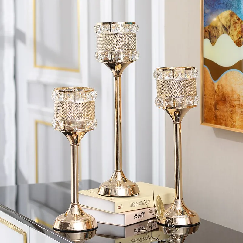 

Metal Candlestick Home Decoration Accessories Modern Wedding Party Birthday Supplies Candle Shelf
