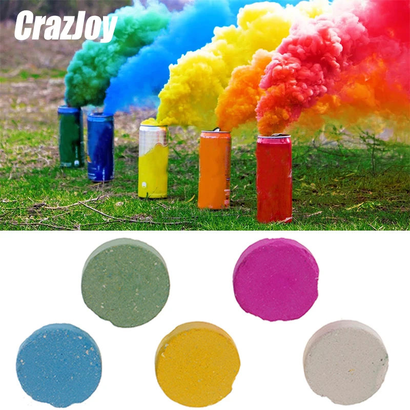 

Magic Colored Smoke Tricks Props Fire Tips Fun Toy Pyrotechnics Smoke Cake Fog Magician New Professional Pocket items