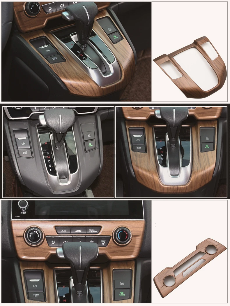 TOMEFON для Honda CRV CR-V персиковое дерево зерна внутренняя отделка крышка формирующая рамка Украшение Ручка украшение для окон