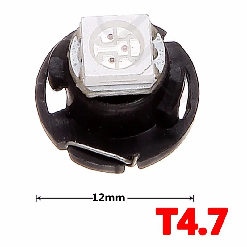 Automobile instrument lamp T3 T4.2 t4.7 1smd 1210 led instrument lamp bulb air conditioning lamp clock lamp