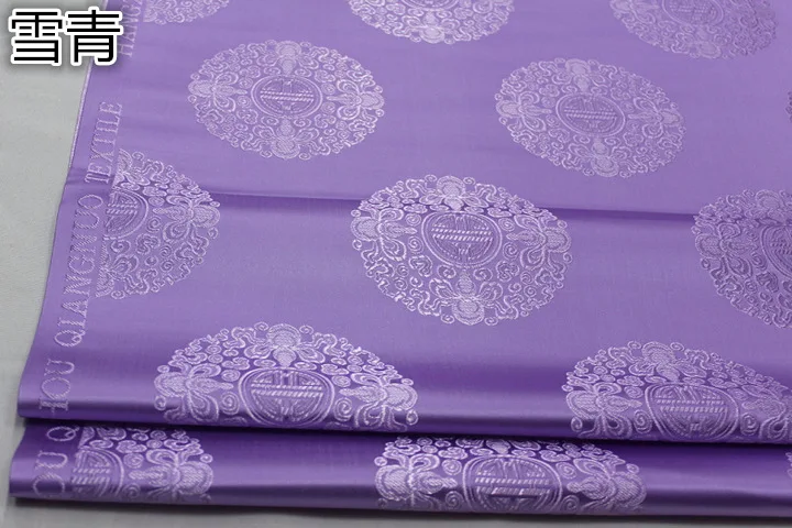 Tang платье монгольский халат материал телевизионная прядильная ткань декоративная подушка шелковая атласная драпировка из жаккардовой парчи - Цвет: Violet