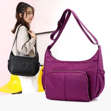 Водонепроницаемые женские сумки-мессенджеры, повседневные клатчи, винтажные вместительные сумки, женские сумки через плечо, сумки через плечо