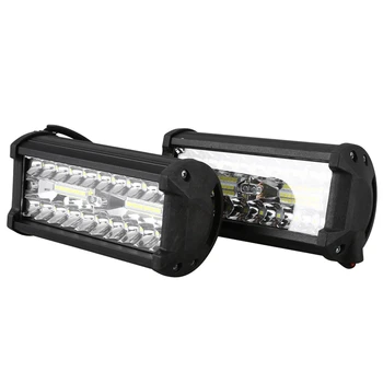 

Led Light Bar 7 Inch 240W 24,000Lm Off Road Lights Pods Spot Flood Combo Triple Row Driving Fog Lights Waterproof Work Lights fo