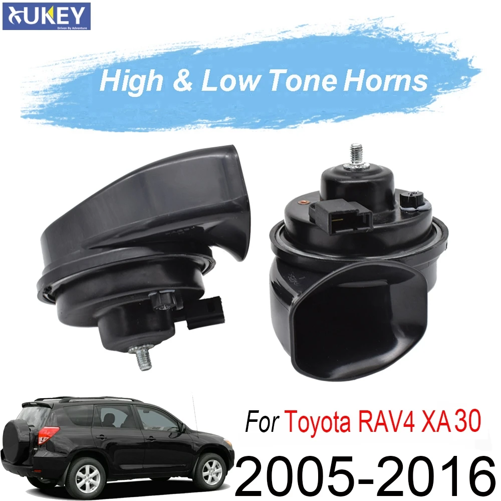 12V 125db 410/510 Гц двухтональная клаксон "улитка" для Toyota RAV4 XA30 2005 2006 2007 2008 2009 2010 2011