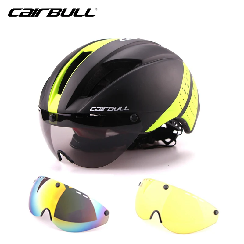 Велосипедный шлем TT Aero, шлем, очки, велосипедный шлем, велосипедный шлем, дорожный велосипедный, спортивный, в форме, для верховой езды, Мужская скорость, Airo, время-пробное - Цвет: Black-green 1