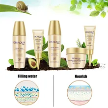 5 шт. отбеливающий увлажняющий эссенция против морщин лосьон крем для глаз BB дневной крем