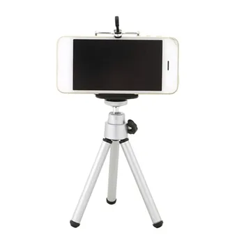 

Mini 360 Degree Rotatable Stand Tripod Mount + Phone Holder for IPhone Samsung HTC for All Mobile Phone Universal Phone Holder