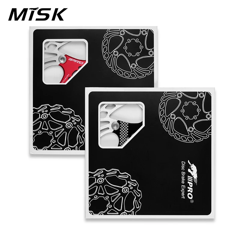 Misk Bicycle 160mm Disc Brake Rotor Floating Thickening Anodized Quick Cooling Ultra Light Disc