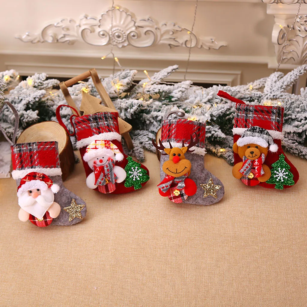 Женские рождественские носки, орнамент с рождественской елкой, вечерние, праздничные, рождественские, Санта Клаус, Декор, подарок, Skarpetki, носы женски^ 30