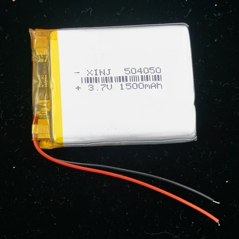 

XINJ 3.7V 1500 mAh Lithium Polymer Rechargeable li po Battery cell 504050 For E-book Camera MP4 Driving recorder DIY Phone PDA