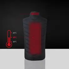 Winter USB Heating Vest Jacket Electric Thermal Clothing Waistcoat For Women Men Outdoor Hiking Camping Cycling