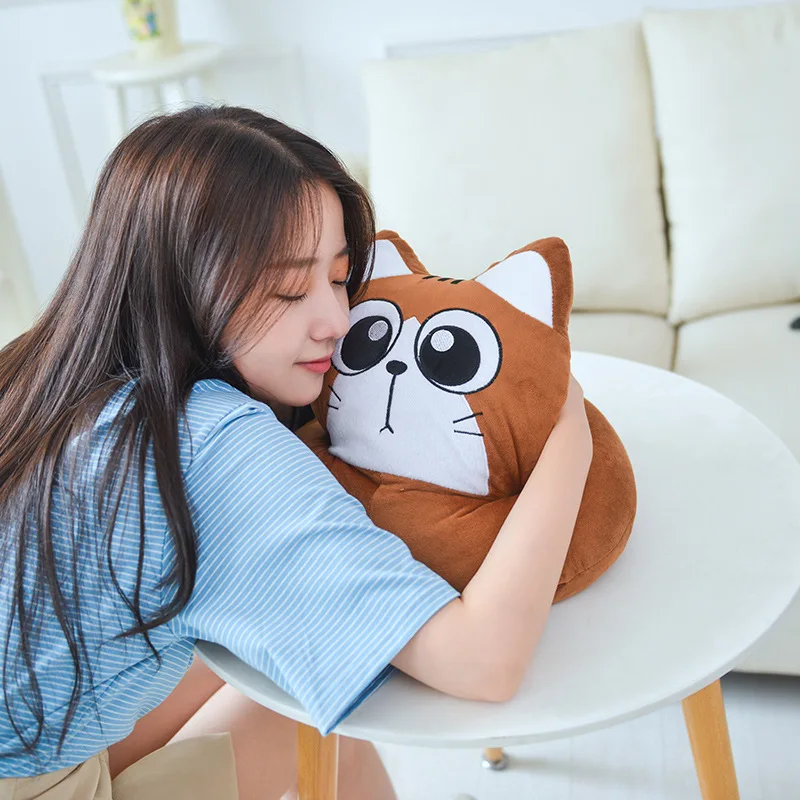 

Cute Dai Cat Students Napping Pillow Office Afternoon Lunch Break Airable Blanket Children's Day Gift