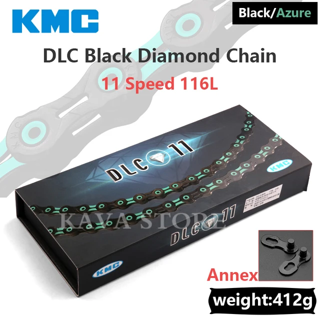 KMC X11SL DLC Bianchi 11 Speed チェーン KMC X11SL DLC Bianchi 11 Speed チェーン
