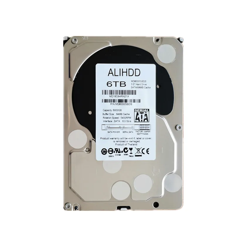 6TB 3.5inch SATA 6.0Gb/s IntelliPower 64MB Cache Hard Drive Warranty 1-year